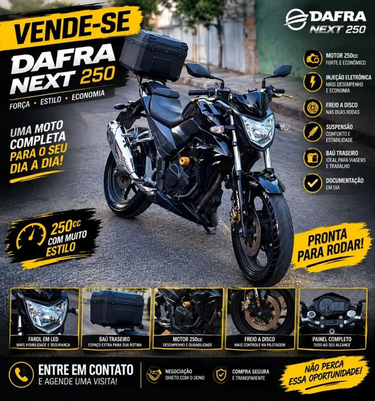 Vendo Dafra Next 250 