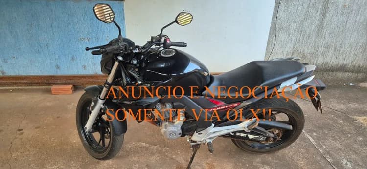 Vendo CB250F Twister2016 Flex Preta