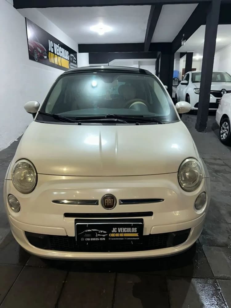 Fiat 500 Cult 1.4 Flex 8V EVO Dualogic 2012