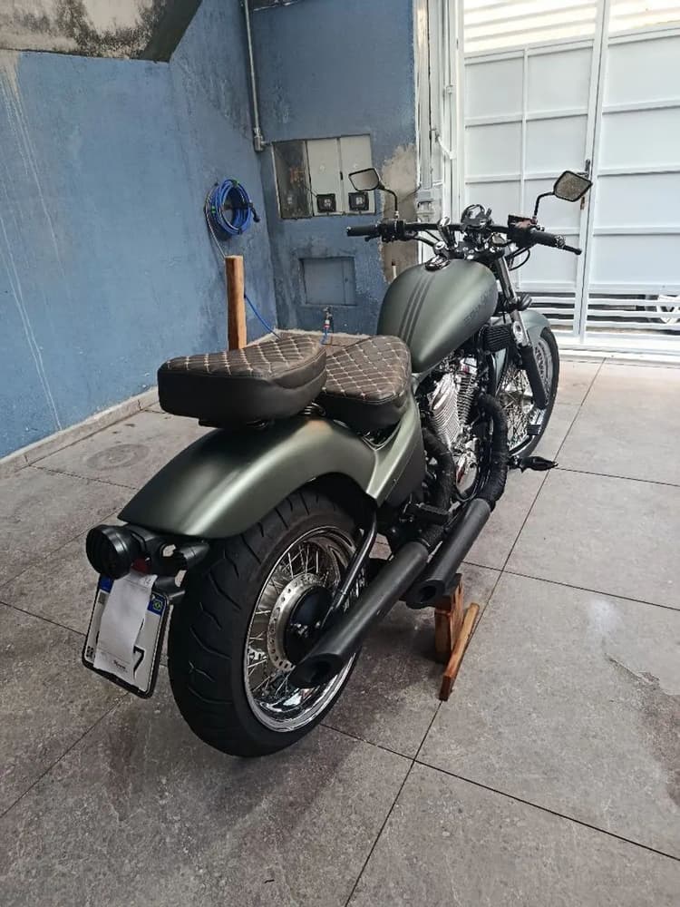 Baixou mais !!! Shadow 600 custon
