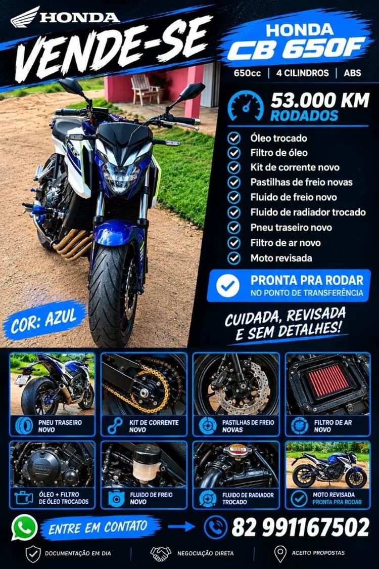 Honda cb 650f