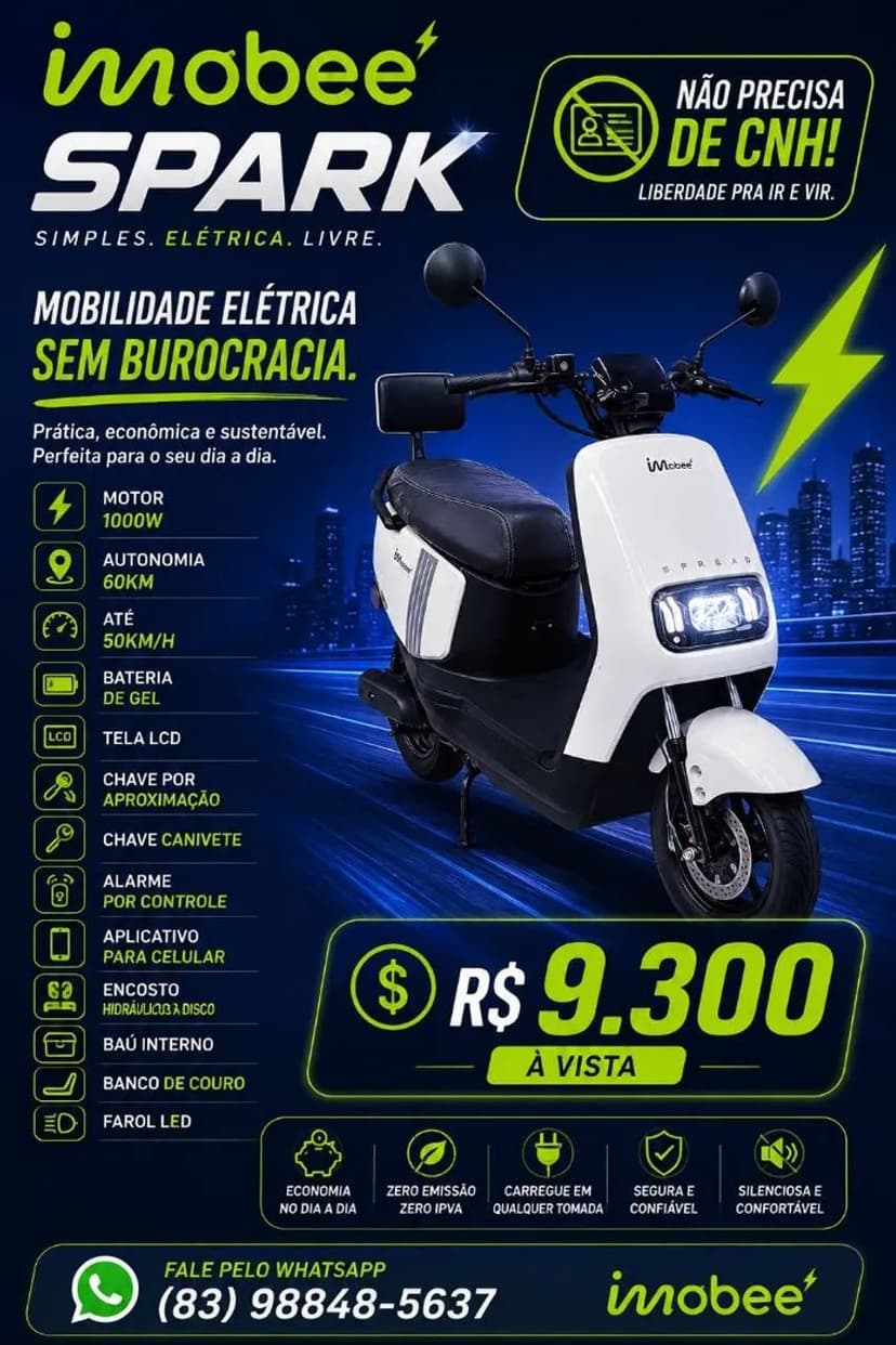 Scooters Elétricas - IMOBEE