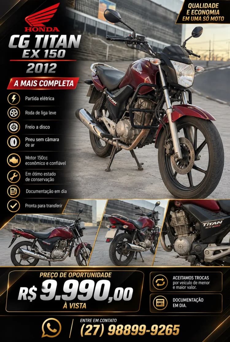 CG TITAN 150 2012