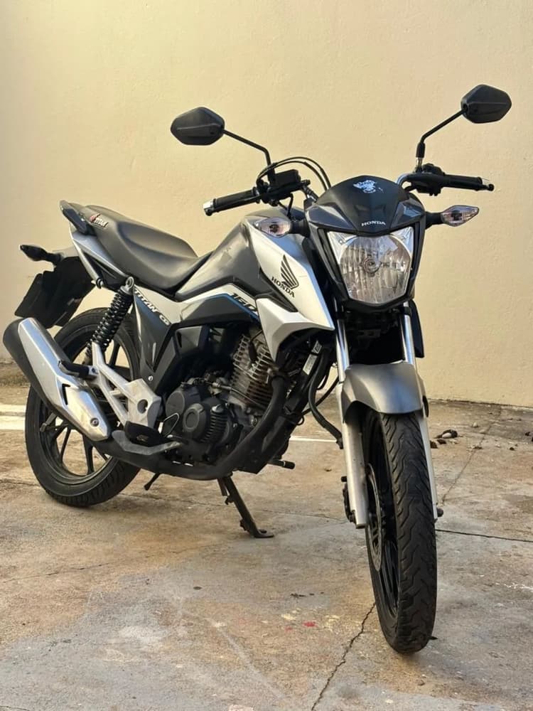 Cg titan 160 cinza 2022
