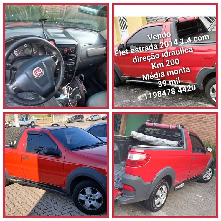 Fiat Strada Working 1.4 MPI Fire Flex 8V CS 2014