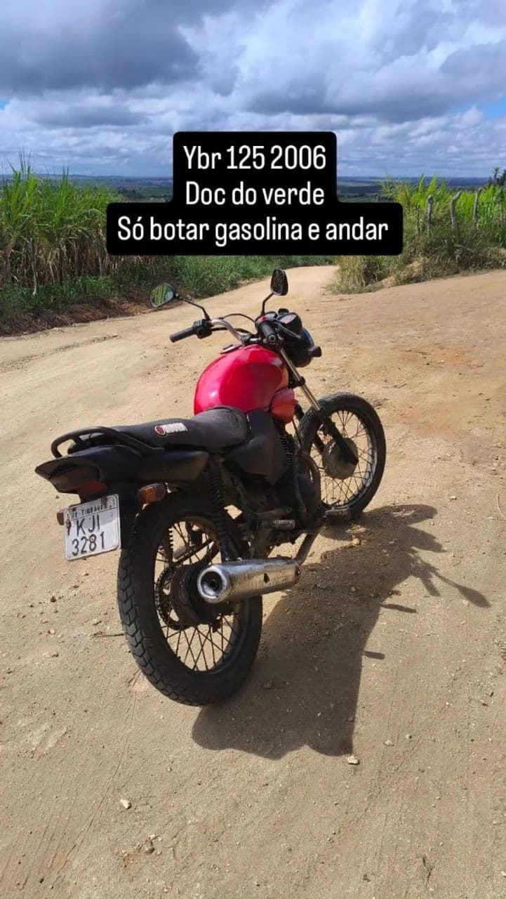 Ybr 125 atrasada