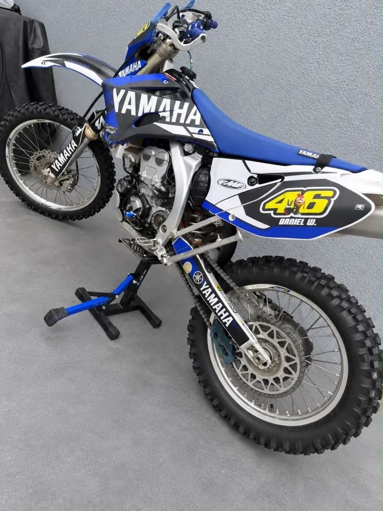 Wr 250f com preventiva