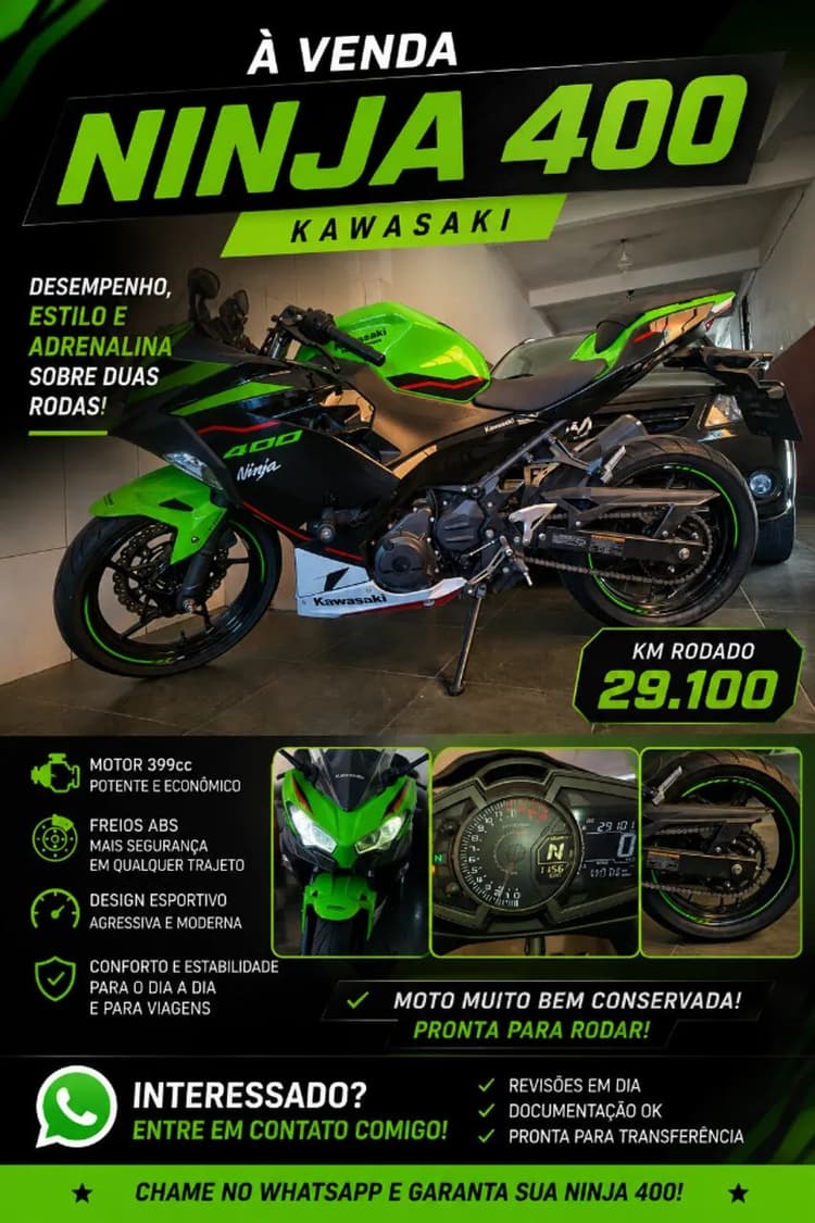 NINJA 400 KRT - 2022