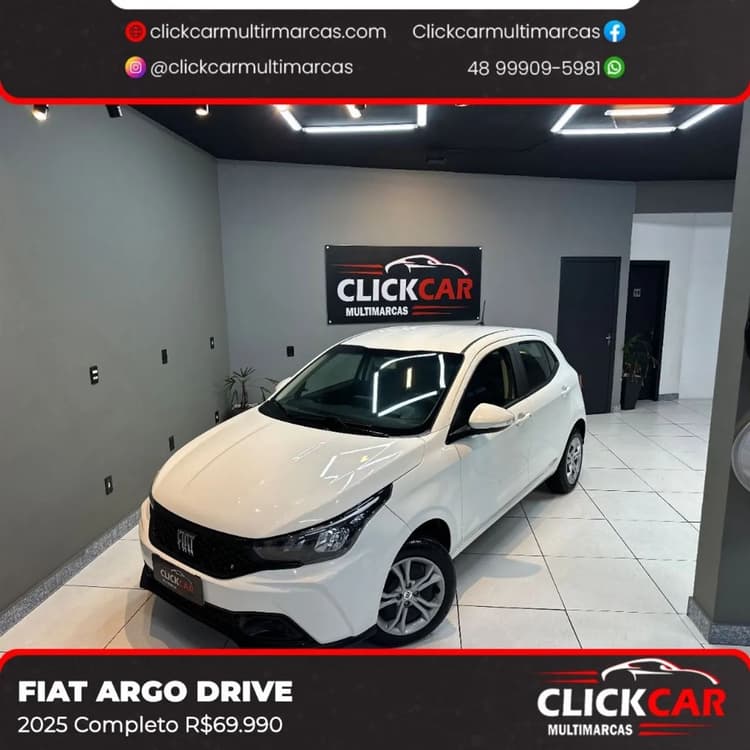 Fiat Argo Drive 1.0 6V Flex 2025
