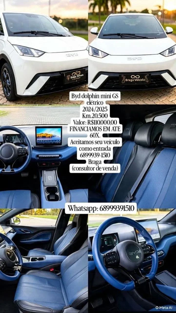BYD Dolphin Mini (Elétrico) 2026