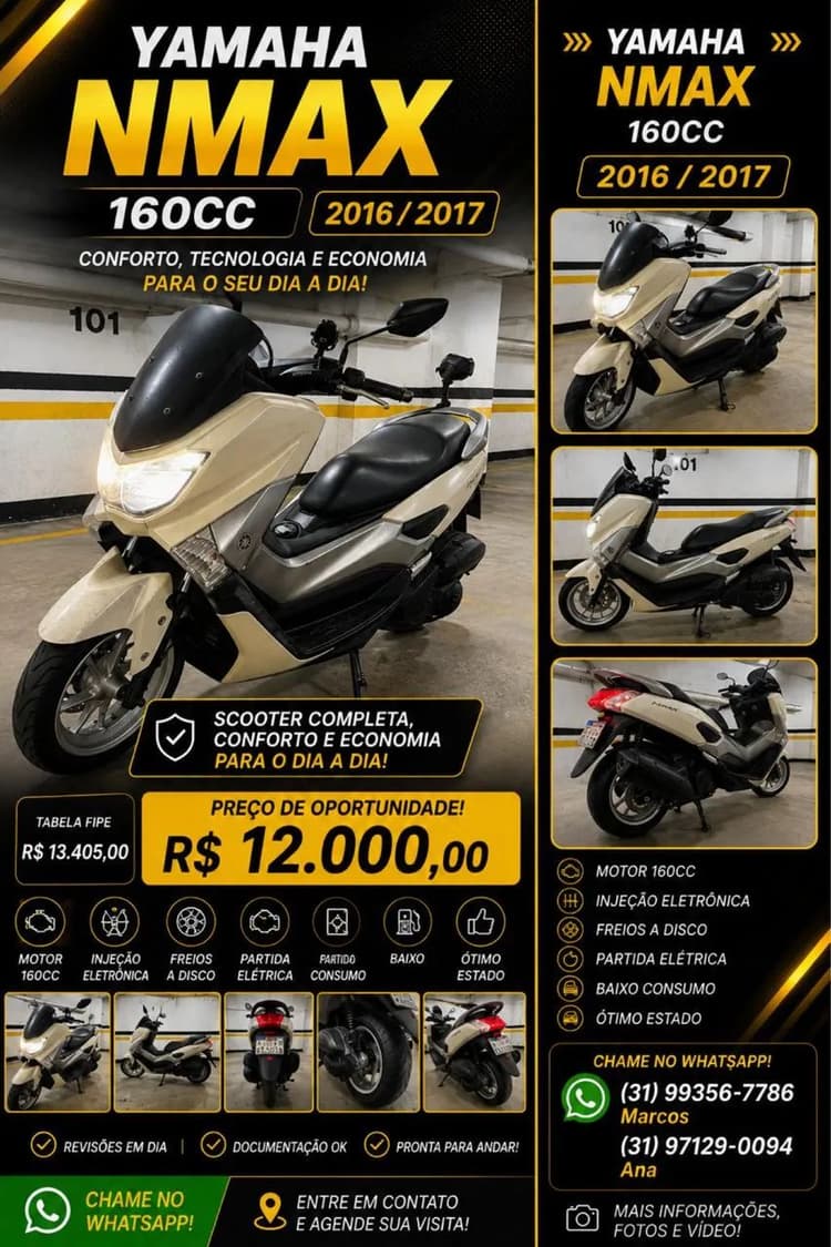 Yamaha NMAX 160 - 2016/2017