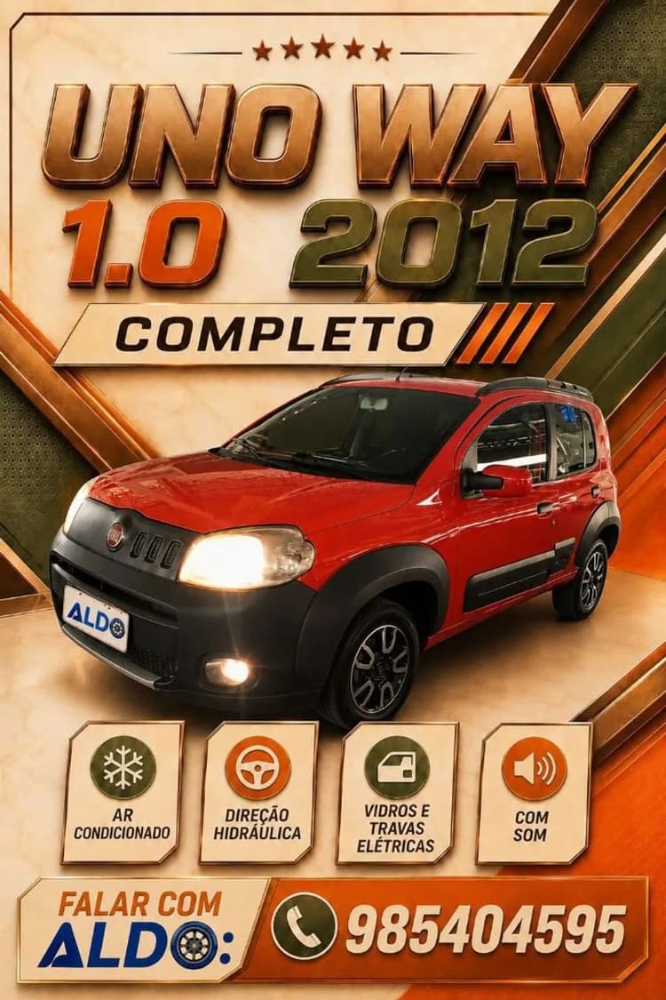 Fiat Uno WAY 1.0 EVO Fire Flex 8V 5P 2012