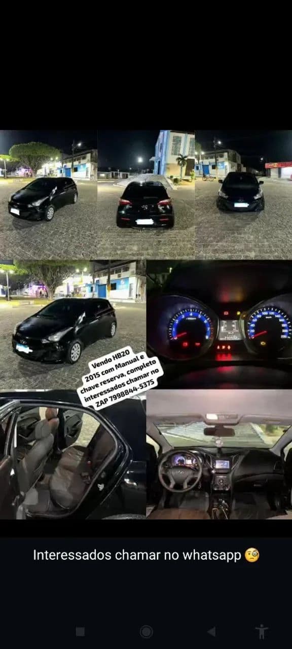 Hyundai HB20 Comf./c.plus/c.style 1.0 Flex 12V 2015