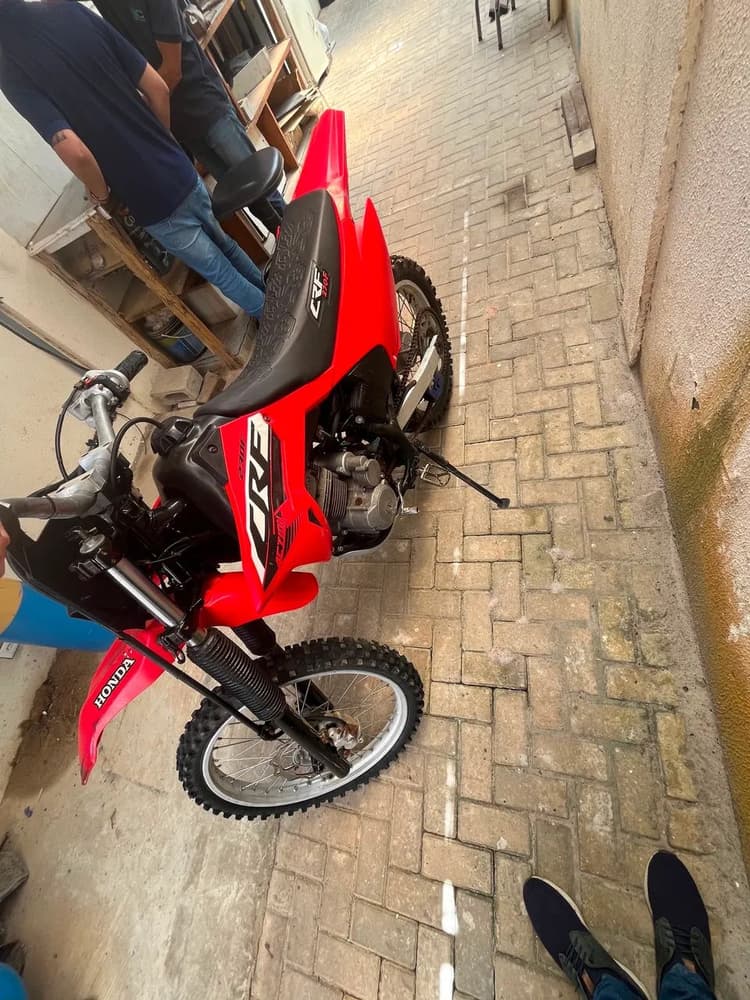 Crf 230 mexida para 245cc