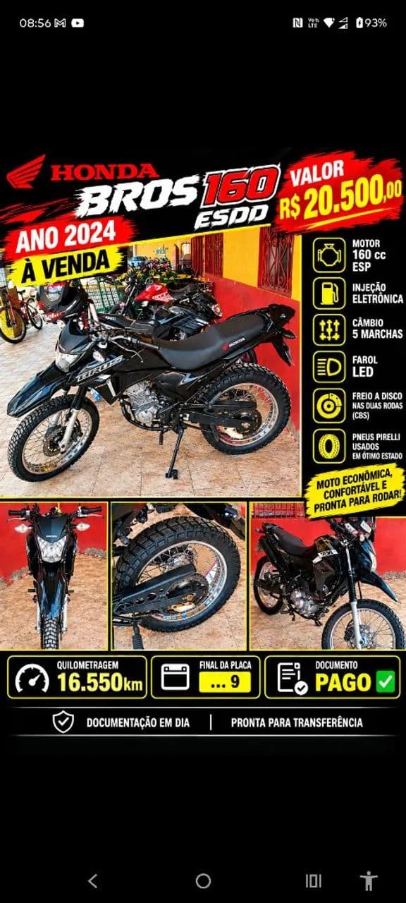 Honda Bros 160 
