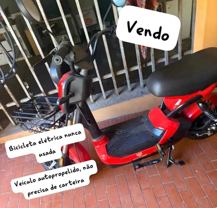 Bicicleta elétrica 