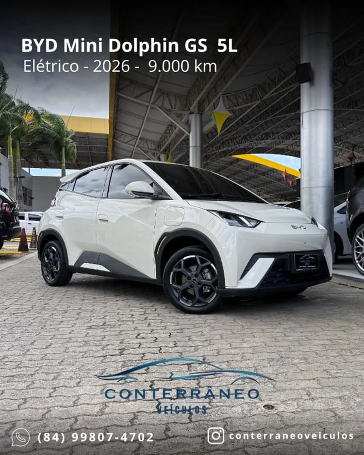 BYD Dolphin Mini (Elétrico) 2026