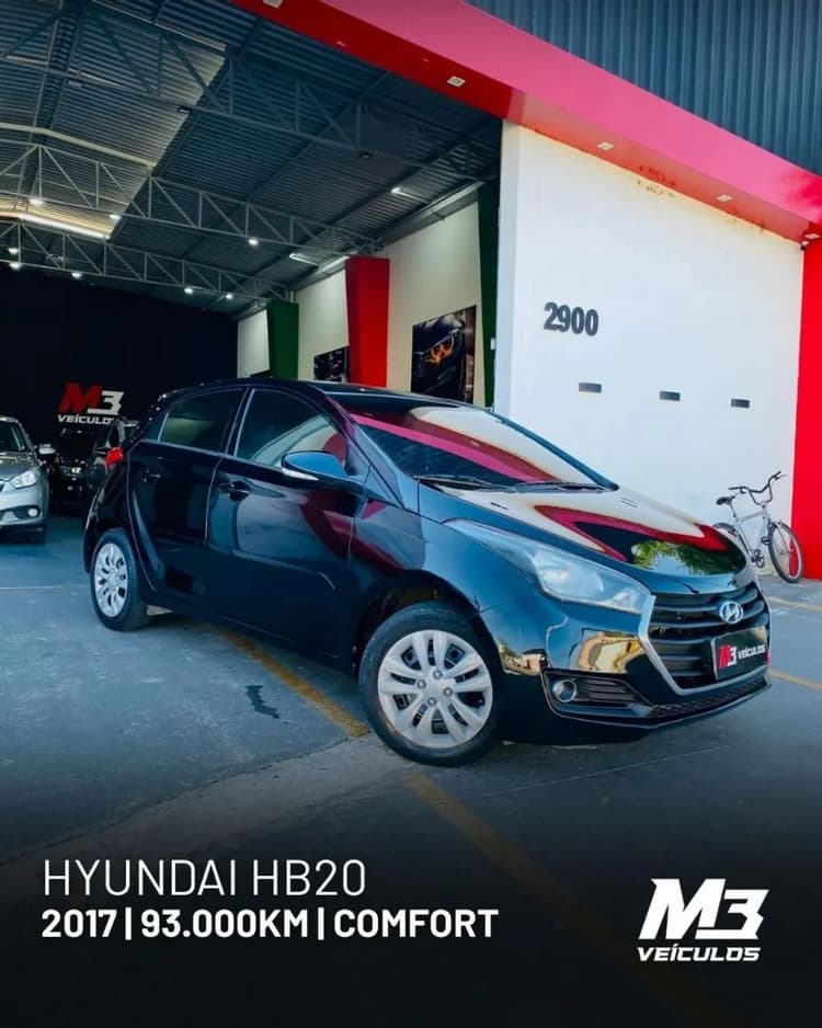 Hyundai HB20 Comf./c.plus/c.style 1.0 Flex 12V 2017