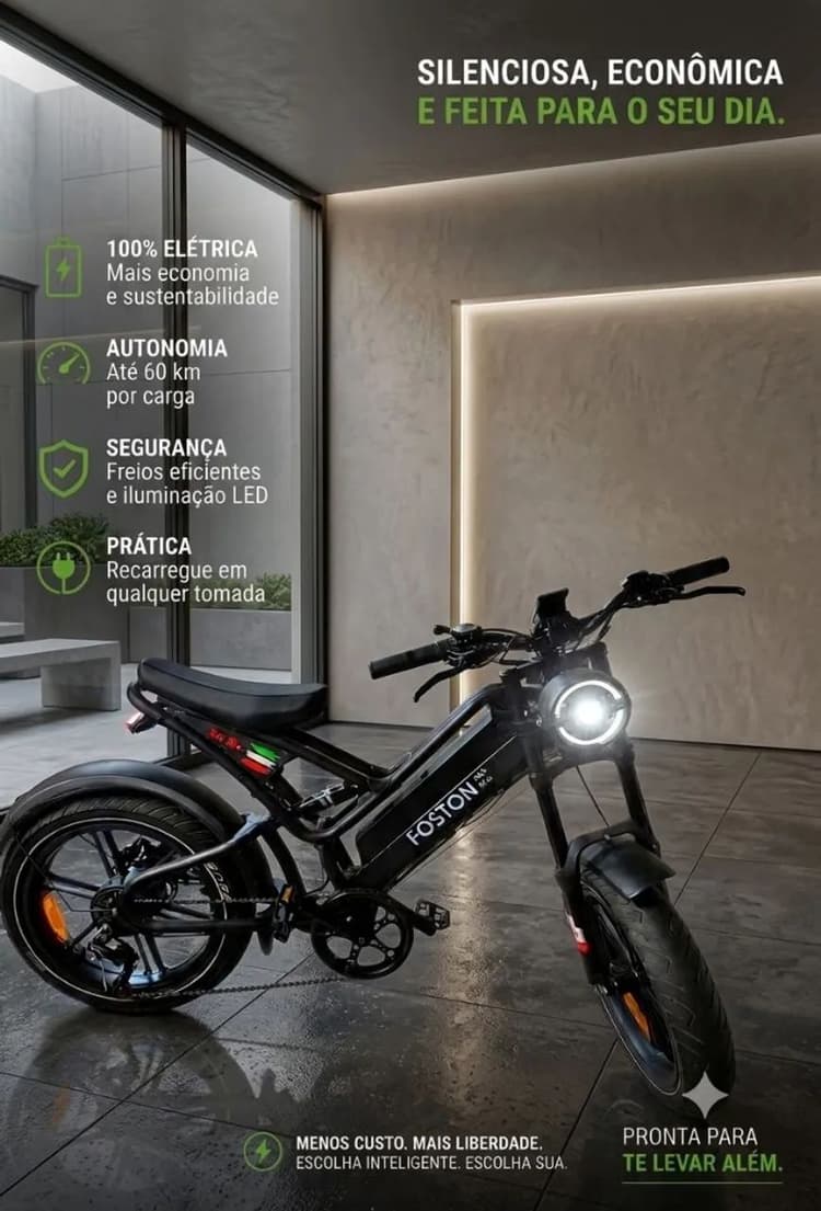 Bicicleta elétrica 
