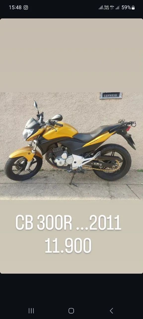 CB 300 2011 Honda 