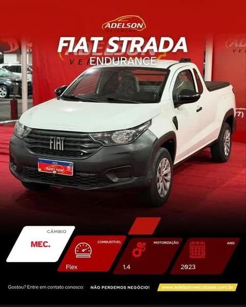 Fiat Strada Endurance 1.4 Flex 8V CS Plus 2023