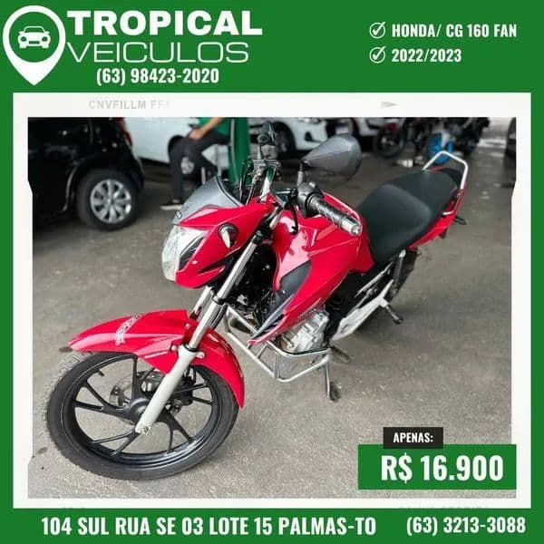 HONDA CG 160 FAN 2023