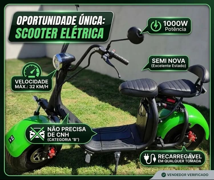 Scooter elétrica 