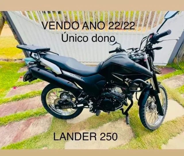 Yamaha, 250cc - preta 