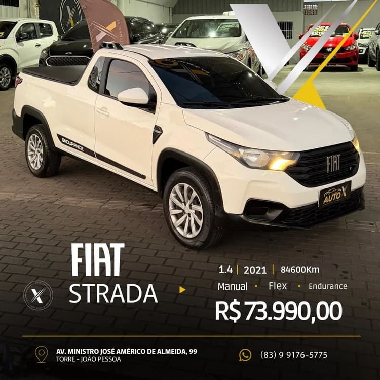 Fiat Strada Endurance 1.4 Flex 8V CS Plus 2021