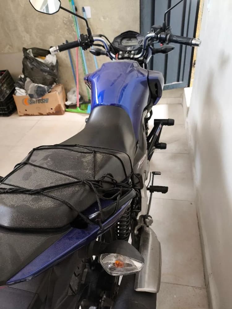 Fan 160 azul semi nova 