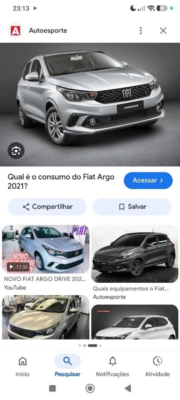 Fiat Argo Drive 1.0 6V Flex 2020