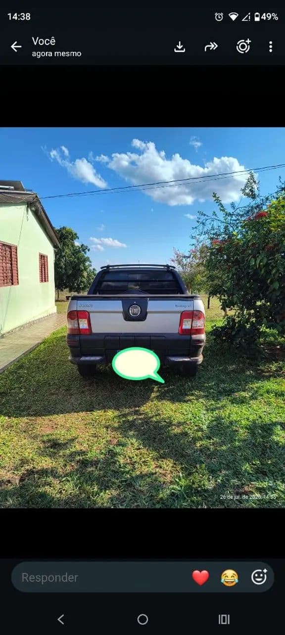 Fiat Strada Working 1.4 MPI Fire Flex 8V CD 2012