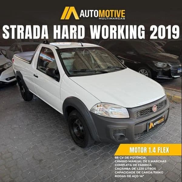 Fiat Strada Working Hard 1.4 Fire Flex 8V CS 2019