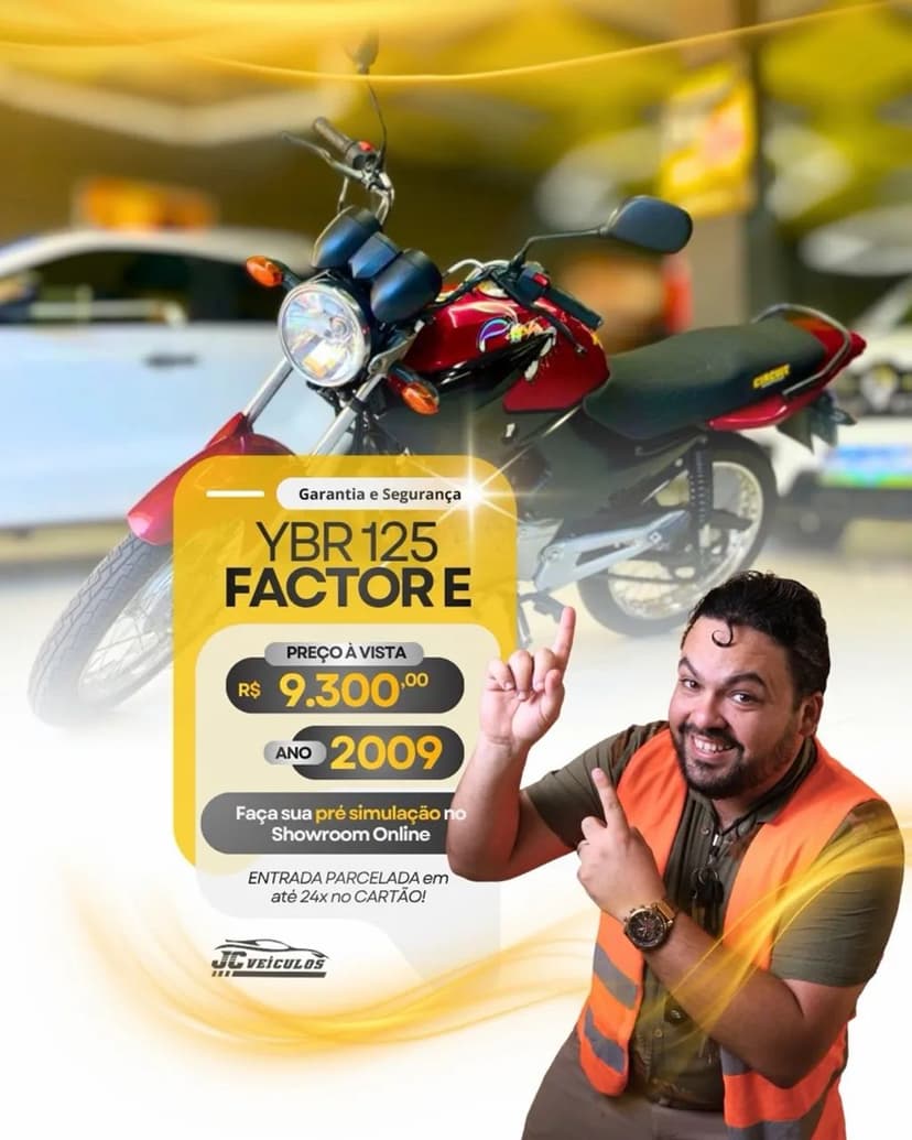 Yamaha YBR 125 Factor E 2009