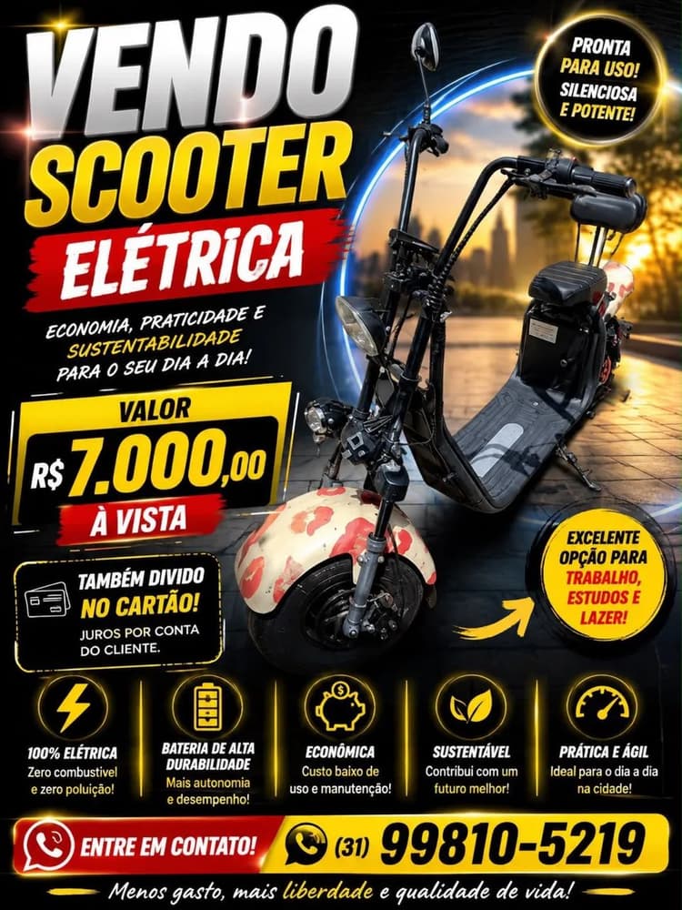 Scooter Eletrica 