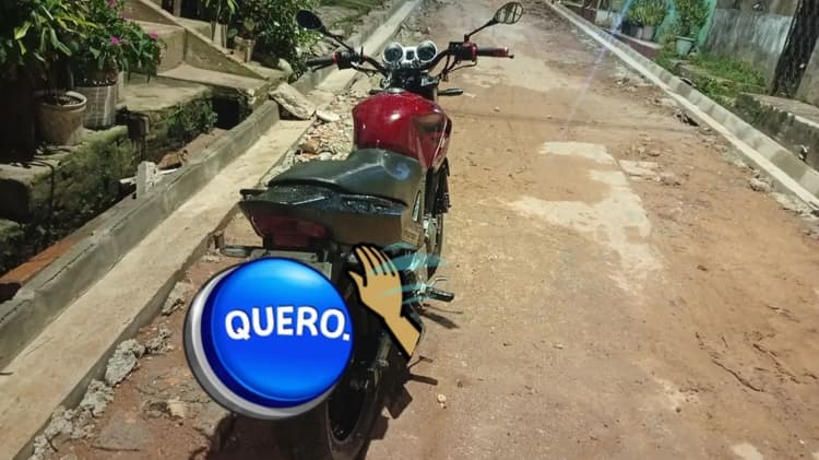 Moto está com 4mil de multas 