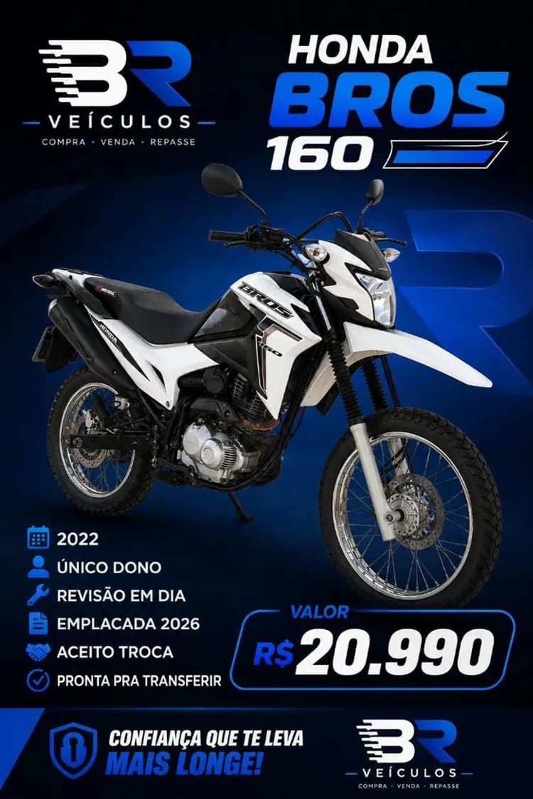 Bros 2022 único dono 