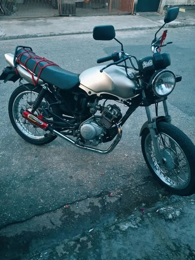 YBR 125 pra projeto é trabalho só pra rodar 
