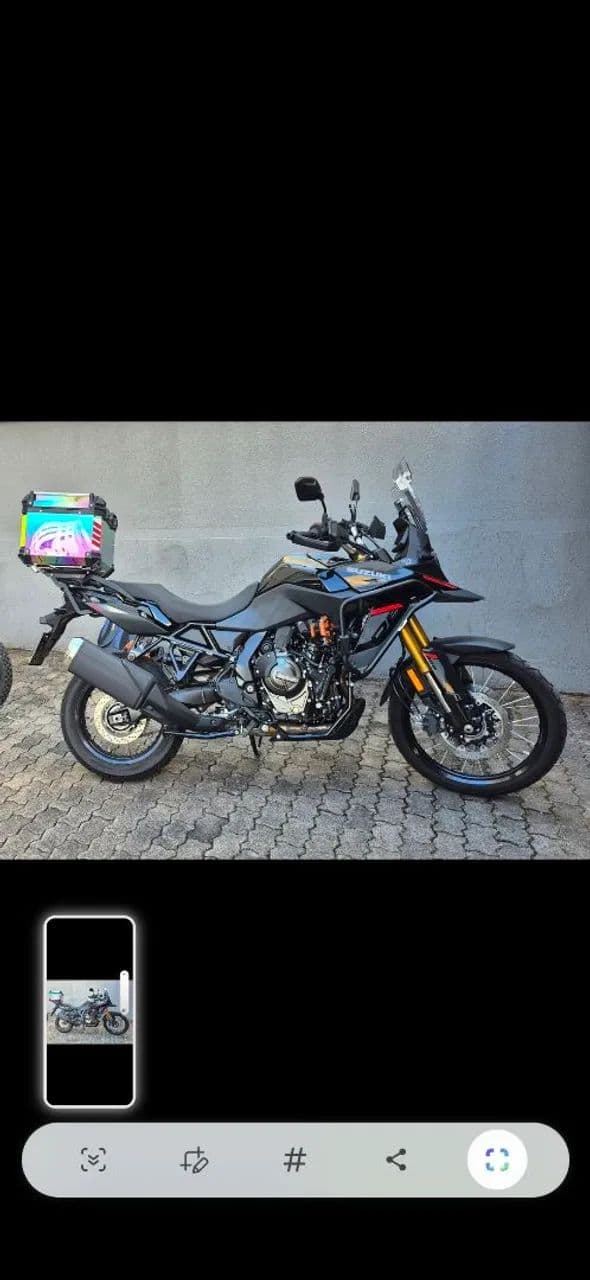 VStrom 800 DE, novíssima. 