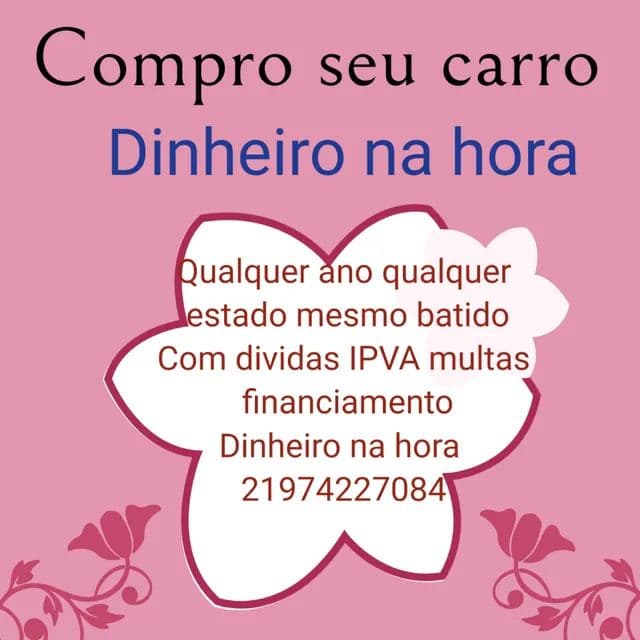 Compro seu carro 