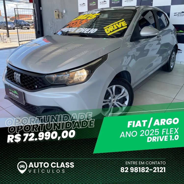 Fiat Argo Drive 1.0 6V Flex 2025