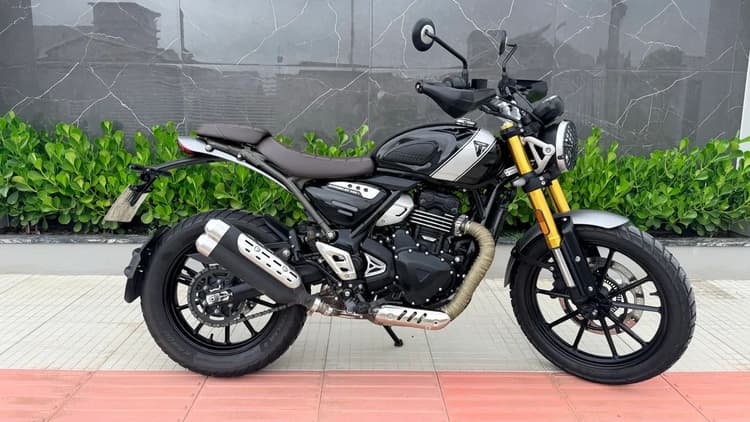 Triumph Scrambler 400X  2025 abaixo da fipe 