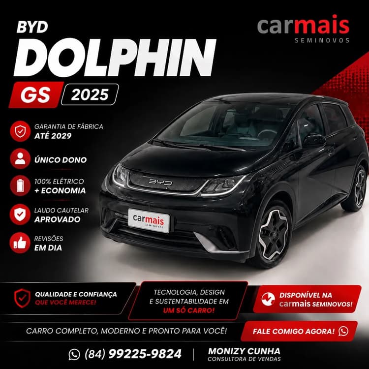 BYD Dolphin EV (Elétrico) 2025