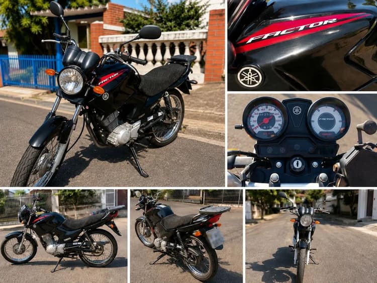 Moto Yamaha Factor 2016 - Ótimo estado