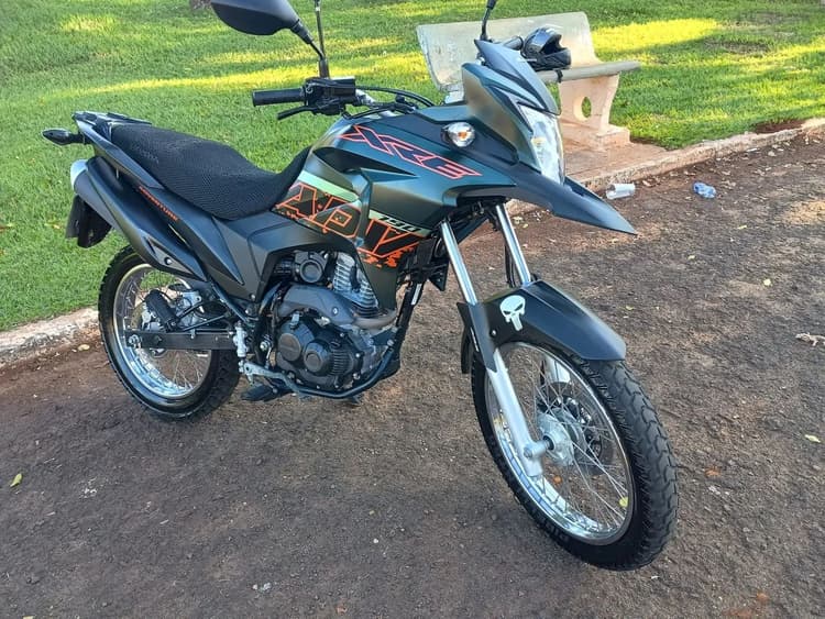 XRE 190 abaixo da tabela 