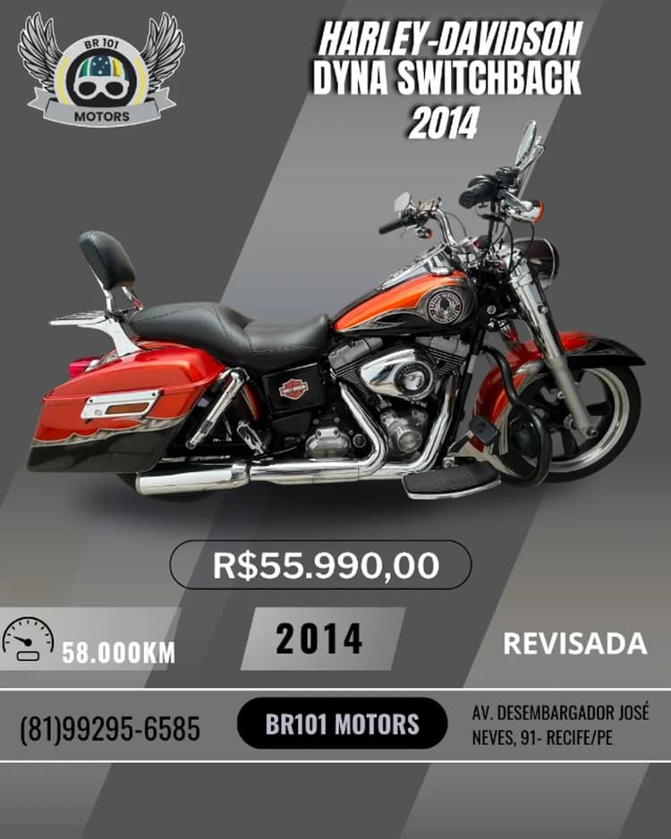 Harley-Davidson Dyna Switchback 2014