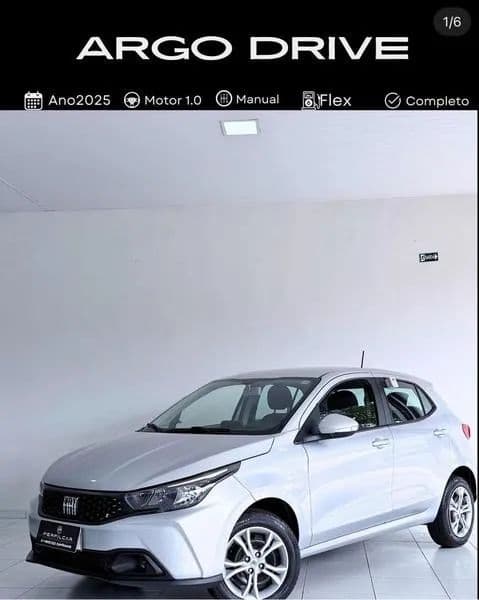 Fiat Argo 1.0 6V Flex. 2025