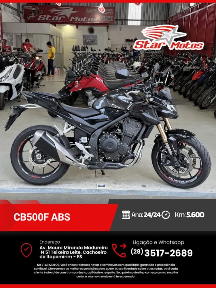 CB 500F CONSERVADA