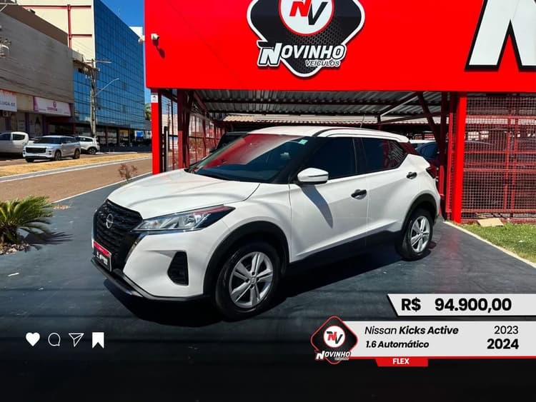 Nissan Kicks Active 1.6 16V Flex Aut. 2024