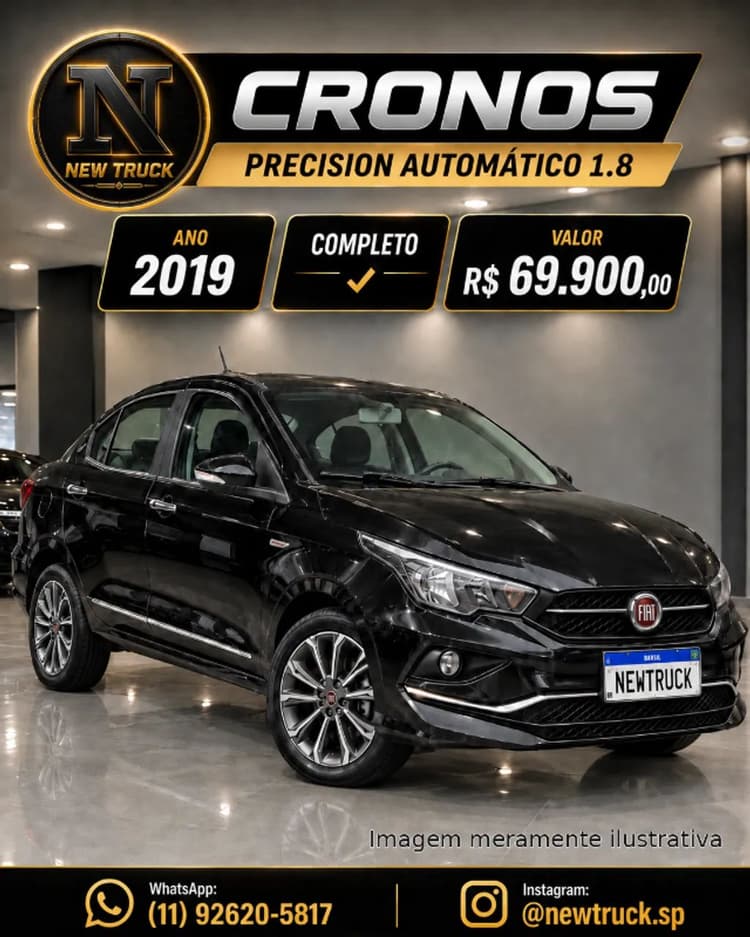 Fiat Cronos Precision 1.8 16V Flex Aut. 2019